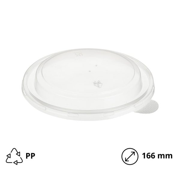 Pokrov PP za posodico Tambien ECO 1090 ml d=166 mm [100 kos/pak]