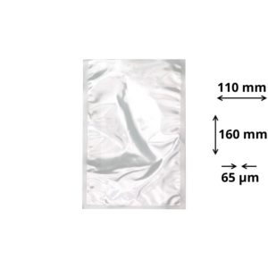 Vakumska vrečka 110×160 mm, 65 µm [200 kos/pak]