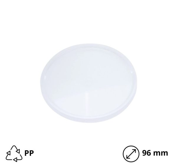 Pokrov za posodico PP d=96 mm [50 kos/pak]