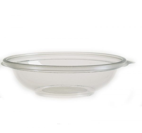 Posodica PET Sabert 600 ml d=180 mm h=54 mm prozorna (60 kos/pak)