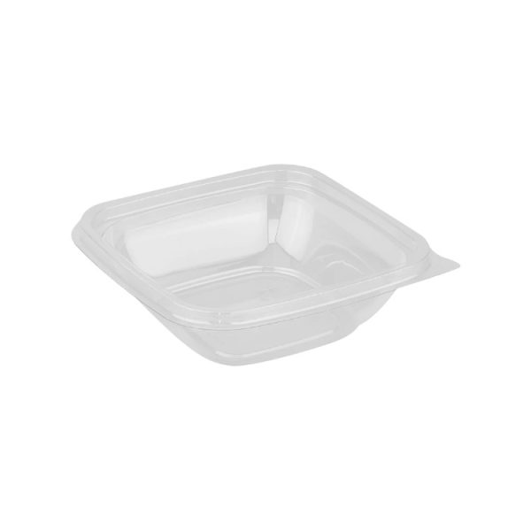 Posodica PET 250 ml 126х126х38,5 mm prozorna, brez pokrova [50 kos/pak]