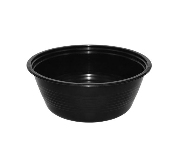 Posoda PP 500 ml d=144 mm h=52 mm črna