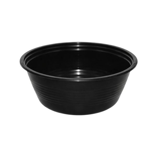 Posoda PP 500 ml d=144 mm h=52 mm črna