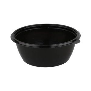 Posodica PP 500 ml d=144 mm h=59 mm črna , brez pokrova [45 kos/pak]