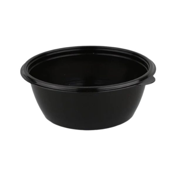 Posodica PP 500 ml d=144 mm h=59 mm črna , brez pokrova [45 kos/pak]