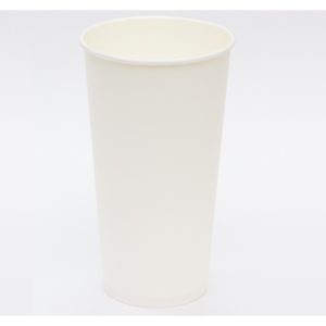Papirnat kozarec 500 ml d=90 mm 1-slojni bel (40 kos/pak)