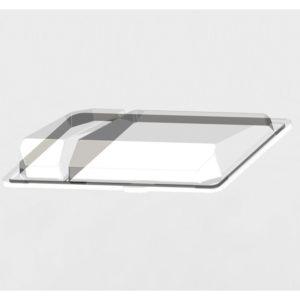 Pokrov za posodico za suši KD-011 220x148x40mm, prozoren, PS