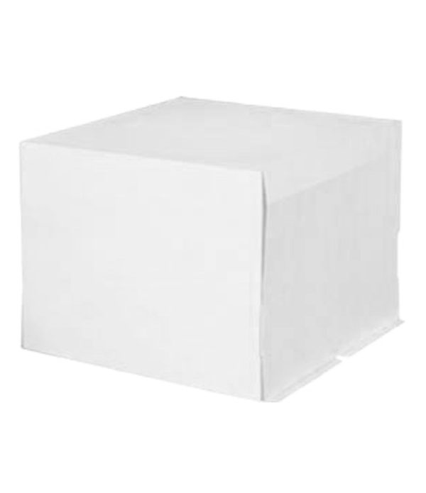 Škatla za torte (dno) 400x400x300 mm 5 kg bel karton (20 kos/pak)