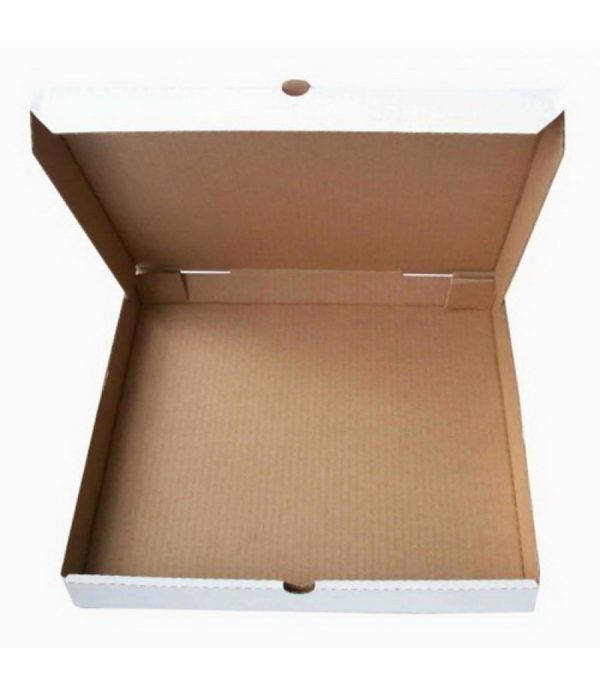 Škatla za pizzo 400x400x40 mm mikro-val karton (50 kos/pak)