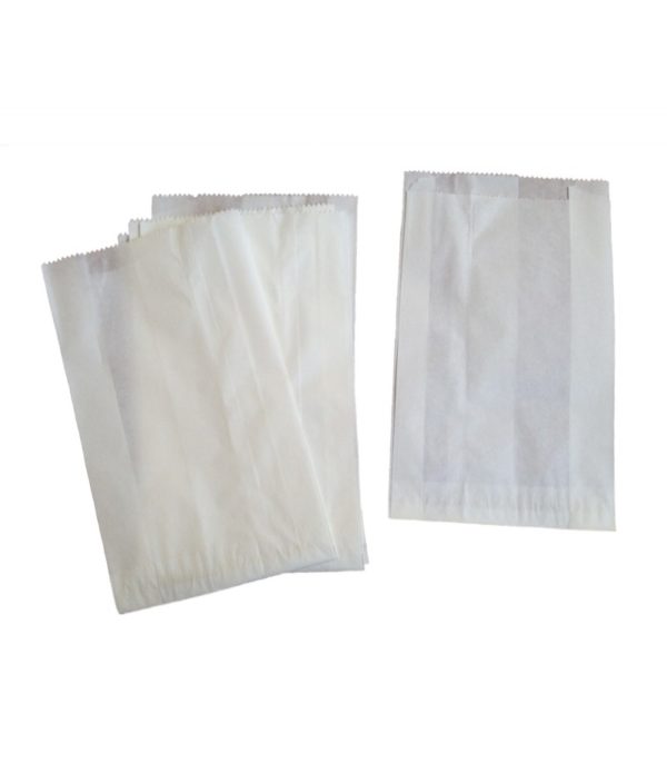 Papirnata vrečka 140х60х250 mm bela (3000 kos/pak)