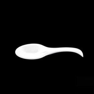 Finger food posodica PS Gold Plast 120 mm Žlica bela (30 kos/pak)