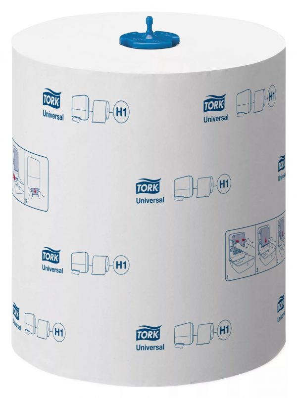 Papirnate brisačke v roli 1 sl 280 m Tork H1 Universal Matic Soft bele (290059)