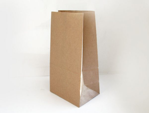 Papirnata vrečka 220х120х290 mm kraft (50 kos/pak)