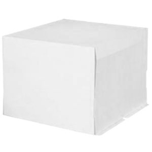 Škatla za torto kartonast 400 x 400 x 300 mm bel, 20 kos (komplet)