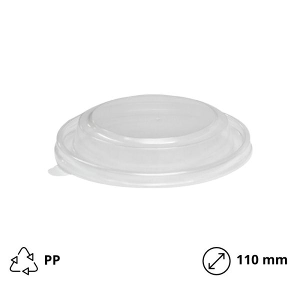 Pokrov PP za papirnato posodico Tambien 380/520 ml d=110 mm [50 kos/pak]