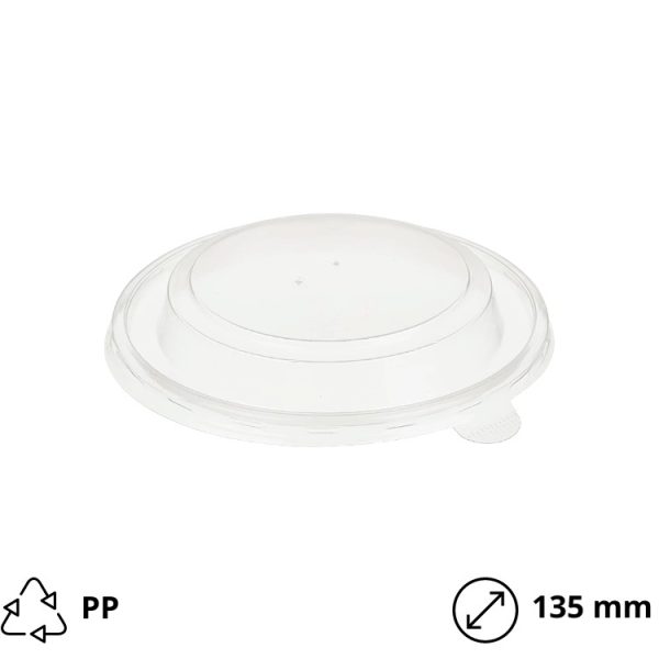 Pokrov PP za papirnato posodico Tambien 720 ml d=135 mm [50 kos/pak]