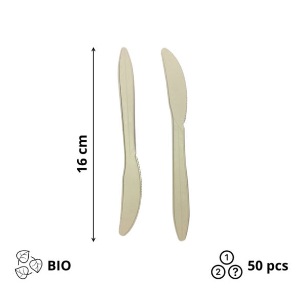 Nož BIO Tambien ECO 160 mm naraven 50 kos