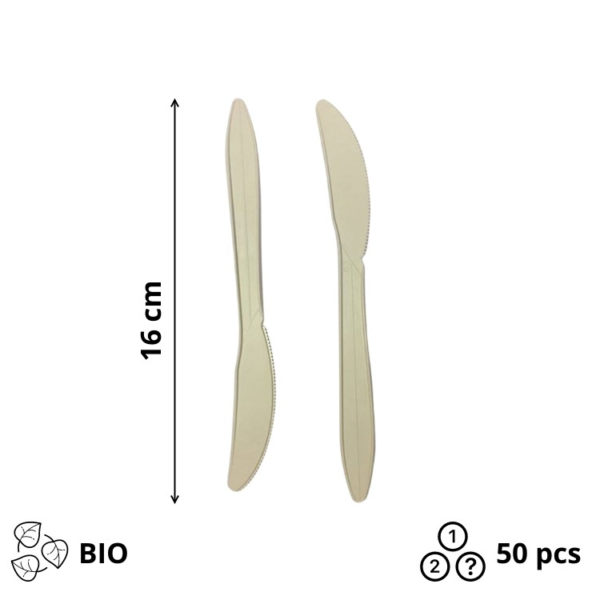 Nož BIO Tambien ECO 160 mm naraven 50 kos