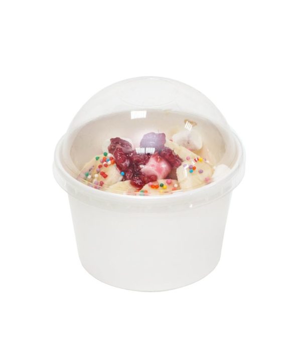 Lončki za sladoled 130 ml d=75 mm h=47 mm Fresh&Sweet, 50 kos (komplet)