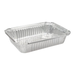 Alu posodica 880 ml 218х156х38 mm 50 kos