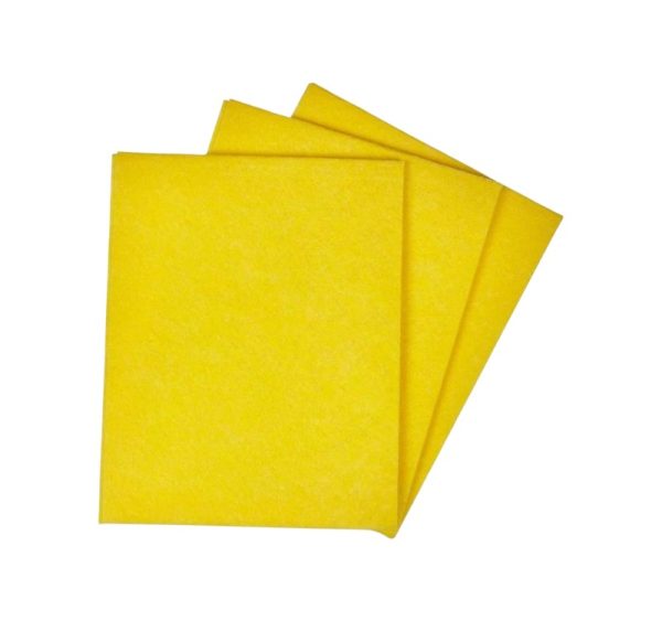 Viskozna krpa univerzalna 30×38 cm rumena 3 kos/pak