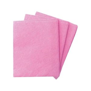 Viskozna krpa univerzalna 30×38 cm roza 3 kos