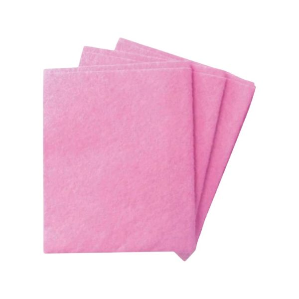 Viskozna krpa univerzalna 30×38 cm roza 3 kos