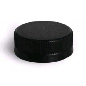 Pokrov za plastenko PET d=38 mm črni (1300 kos/pak)