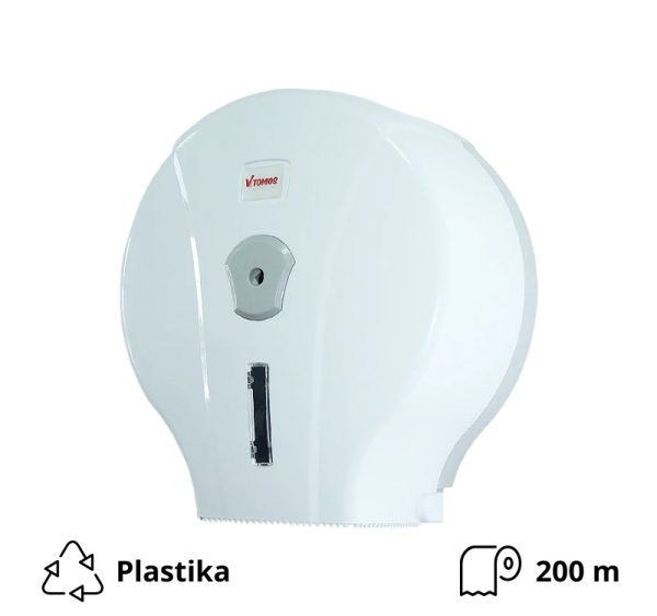 Držalo za toaletni papir 200 m Tomos beli