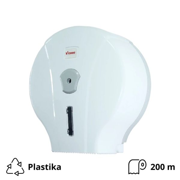 Držalo za toaletni papir 200 m Tomos beli