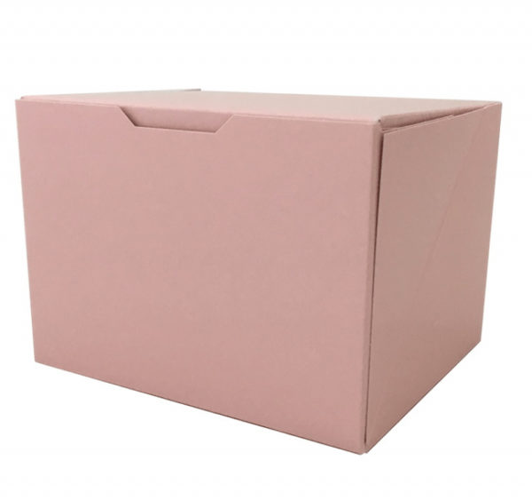 Škatla za sladico 140x120x100 mm roza (250 kos/pak)