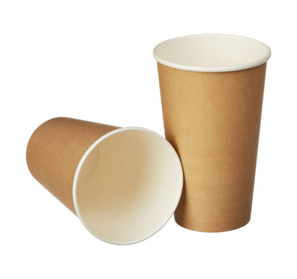 Papirnat kozarec 400 ml d=90 mm 1-slojni kraft (50 kos/pak)
