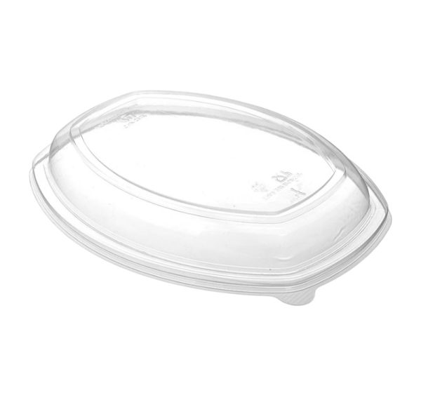 Pokrov PP za ovalno posodo 1450 ml 257x202x35 mm prozoren [5 kos/pak]
