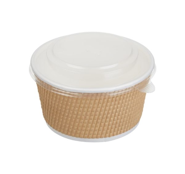 Papirnata posoda s pokrovom Tambien ECO 720 ml, 50 kos (komplet)