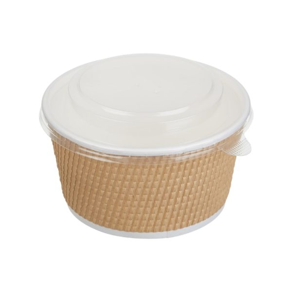 Papirnata posoda s pokrovom Tambien ECO 720 ml, 50 kos (komplet)