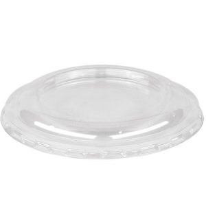 Pokrov za skodelice PET d=99 mm prozoren (45 kos/pak)