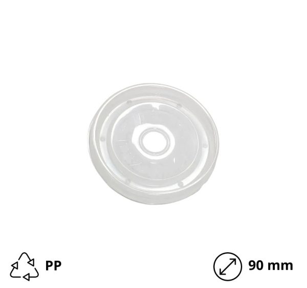 Pokrov PP za posodico Tambien ECO d=90 mm [25 kos/pak]