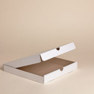 Škatla za pizzo 340x340x40 mm valovit karton (50 kos/pak)