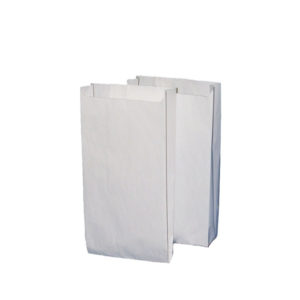 Papirnata vrečka 140х60х250 mm bela (2500 kos/pak)