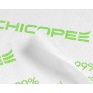 Krpa iz mikrovlaken 34×40 cm 40 kosov / paket MICROFIBER LIGHT WIPE Chicopee zeleni tisk (74736)