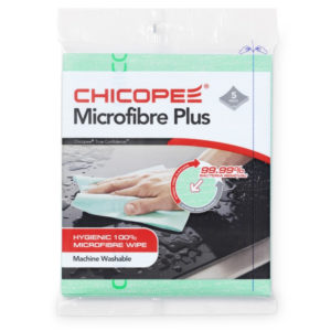 Krpa iz mikrovlaken 34×40 cm 5 kosov / paket MICROFIBER PLUS CLOTH Chicopee zelena