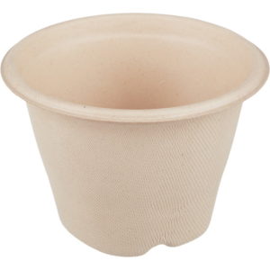Embalaža s pokrovom PULP Sabert 500 ml d=130 mm h=90 mm kraft, 100 kos