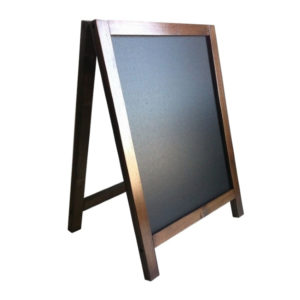 Samostojeća tabla 390×550 mm lesena