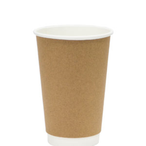 Papirnat kozarec 400 ml d=90 mm 2-slojni kraft (18 kos/pak)