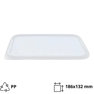 Pokrov PP 186x132mm, prozoren