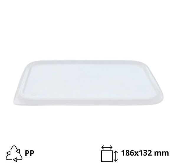 Pokrov PP 186x132mm, prozoren