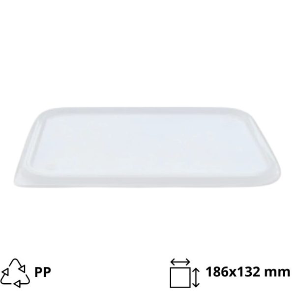 Pokrov PP 186x132mm, prozoren