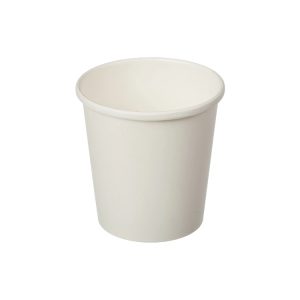 Papirnata posoda 440 ml d=98 mm, h=99 mm bela, brez pokrova 40 kos