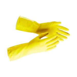 Gospodinjske rokavice, prevlečene z bombažem M