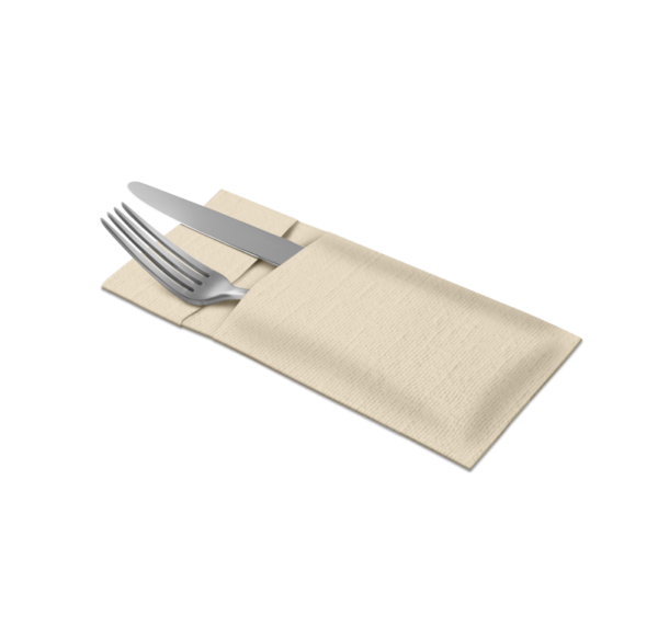 Žepek za pribor Tork LinStyle 40×39 cm bež 60 l/pak